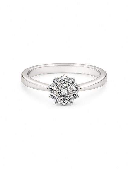 Anello Recarlo Donna in Oro Diamante 0.27 Ct XB 352/025 - XB 352/025